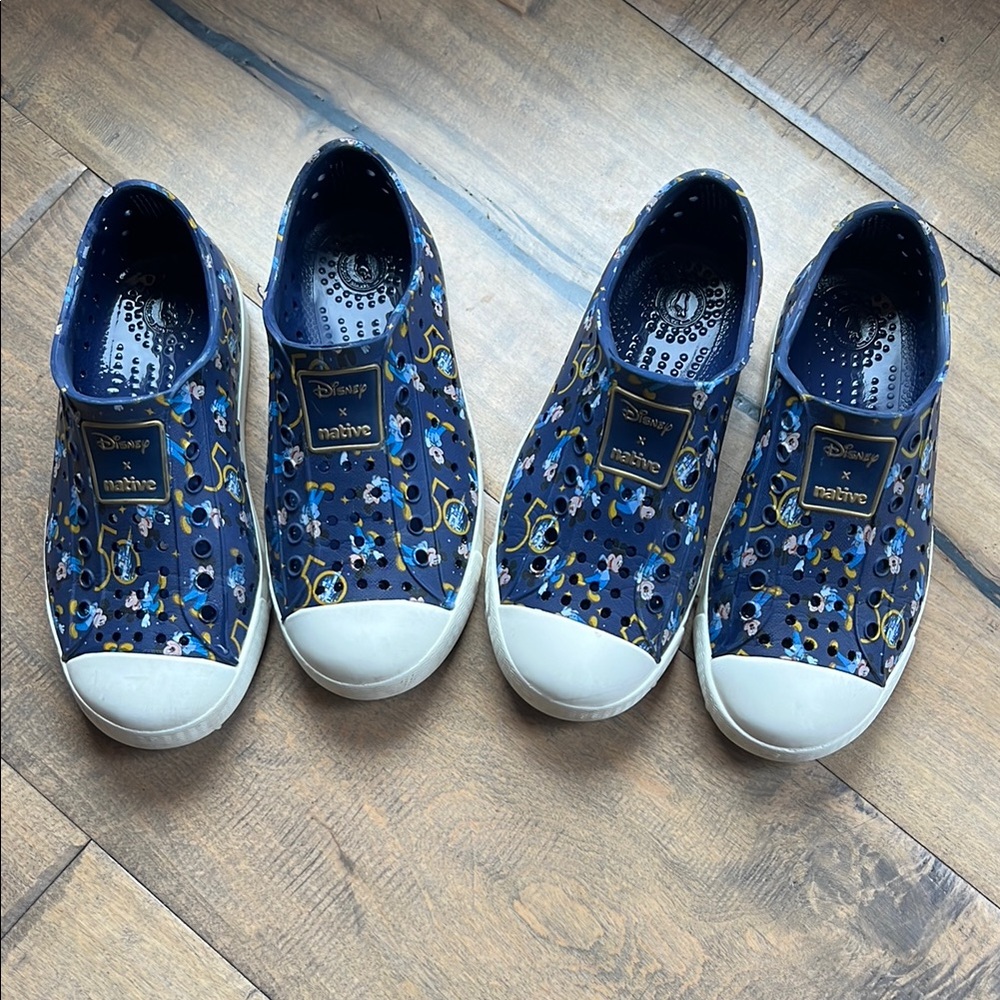 Native Mickey Shoes Size 11 for twins